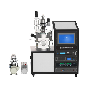 Máquina recubridora por pulverización catódica con magnetrón DC RF de doble objetivo con tipo de objetivo inferior para películas dieléctricas